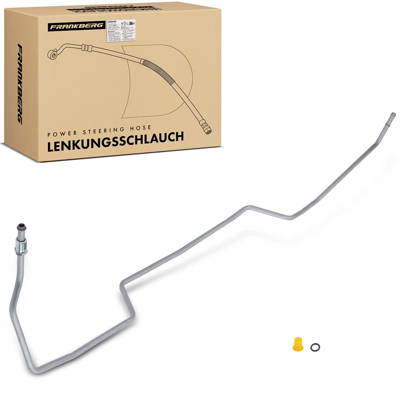 Hydraulikschlauch, Lenkung von Hydraulikpumpe nach Lenkgetriebe Frankberg 5481FB0018181