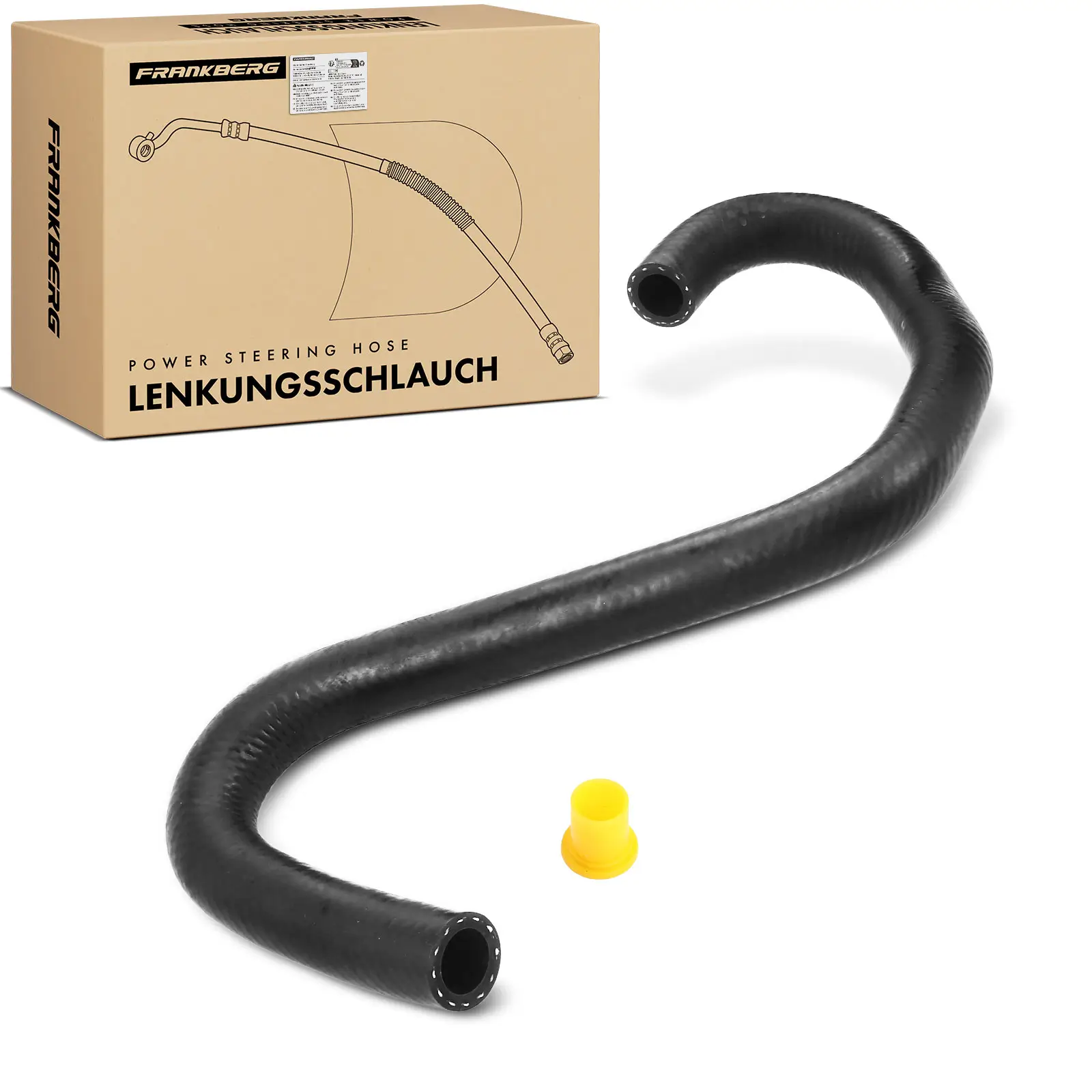 Hydraulikschlauch, Lenkung von Ausgleichsbehälter nach Hydraulikpumpe Frankberg 5481FB0018191