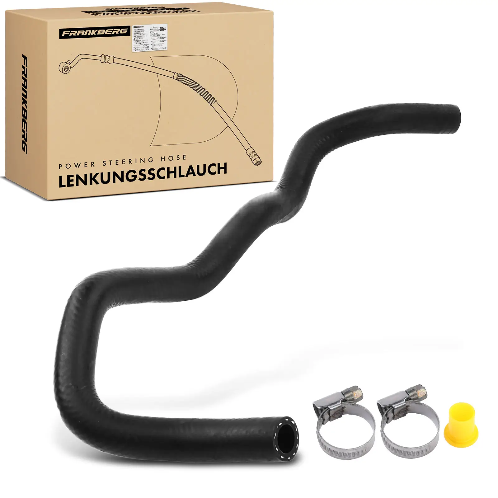 Hydraulikschlauch, Lenkung von Ausgleichsbehälter nach Hydraulikpumpe Frankberg 5481FB0018194