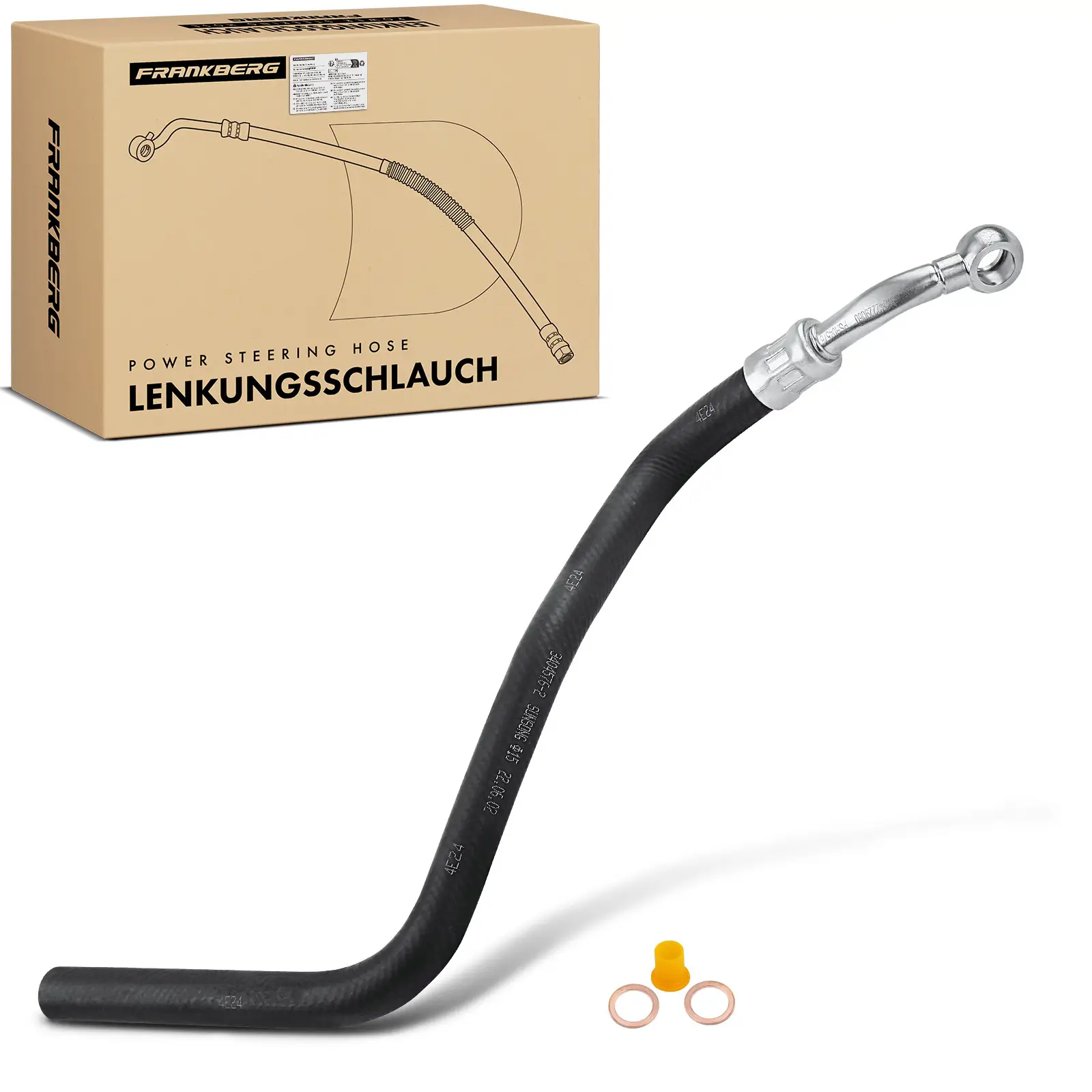 Hydraulikschlauch, Lenkung von Ausgleichsbehälter nach Hydraulikpumpe Frankberg 5481FB0018199