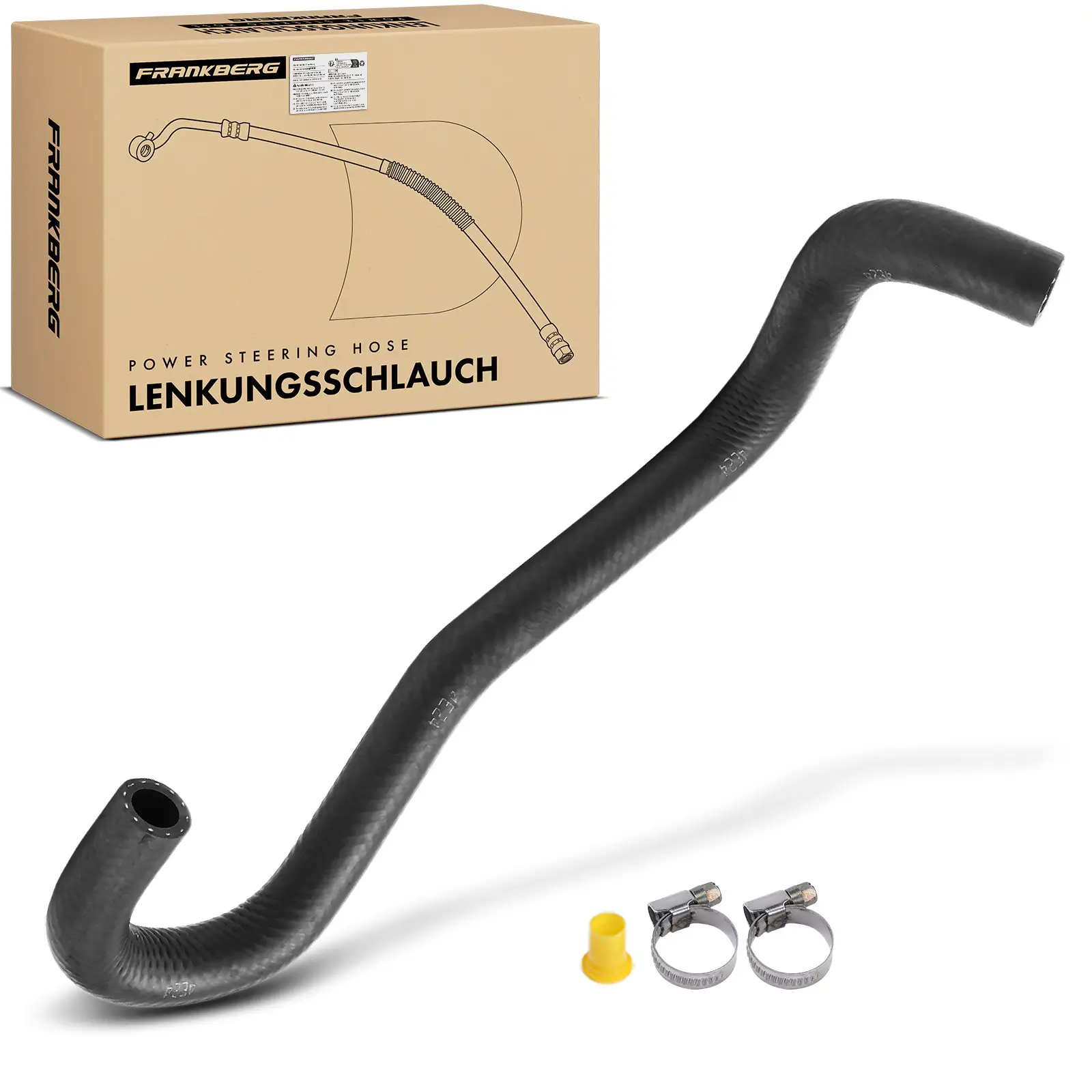 Hydraulikschlauch, Lenkung von Ausgleichsbehälter nach Hydraulikpumpe Frankberg 5481FB0018204