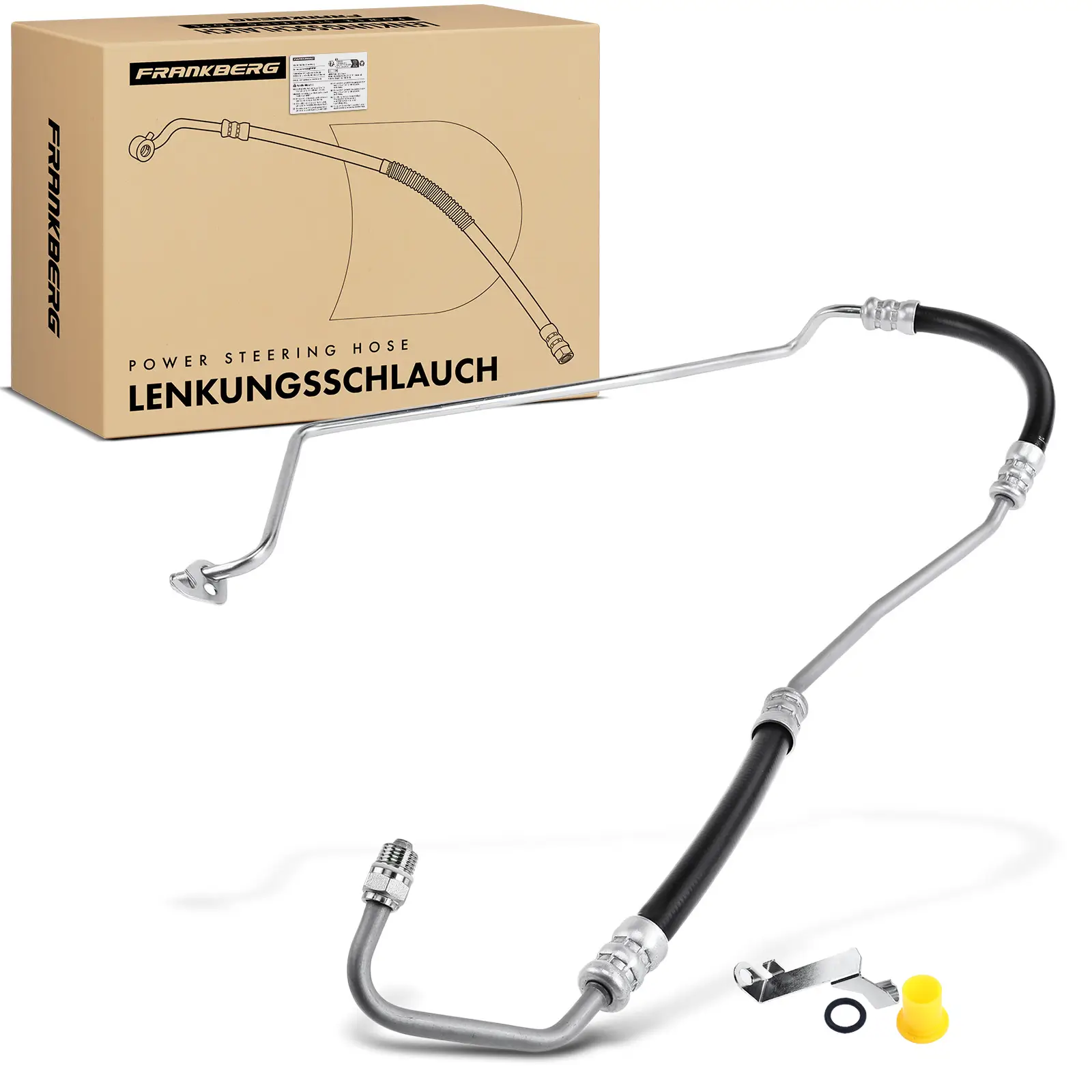 Hydraulikschlauch, Lenkung von Hydraulikpumpe nach Lenkgetriebe Frankberg 5481FB0018208