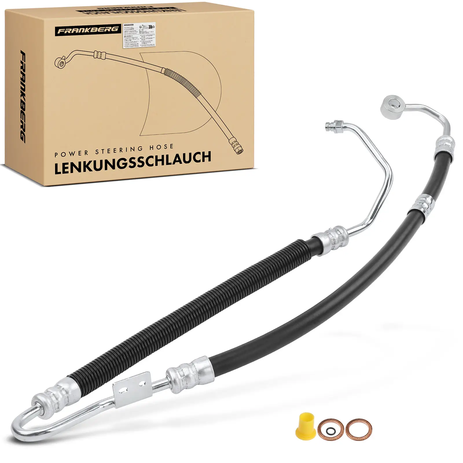 Hydraulikschlauch, Lenkung von Hydraulikpumpe nach Lenkgetriebe Frankberg 5481FB0018216