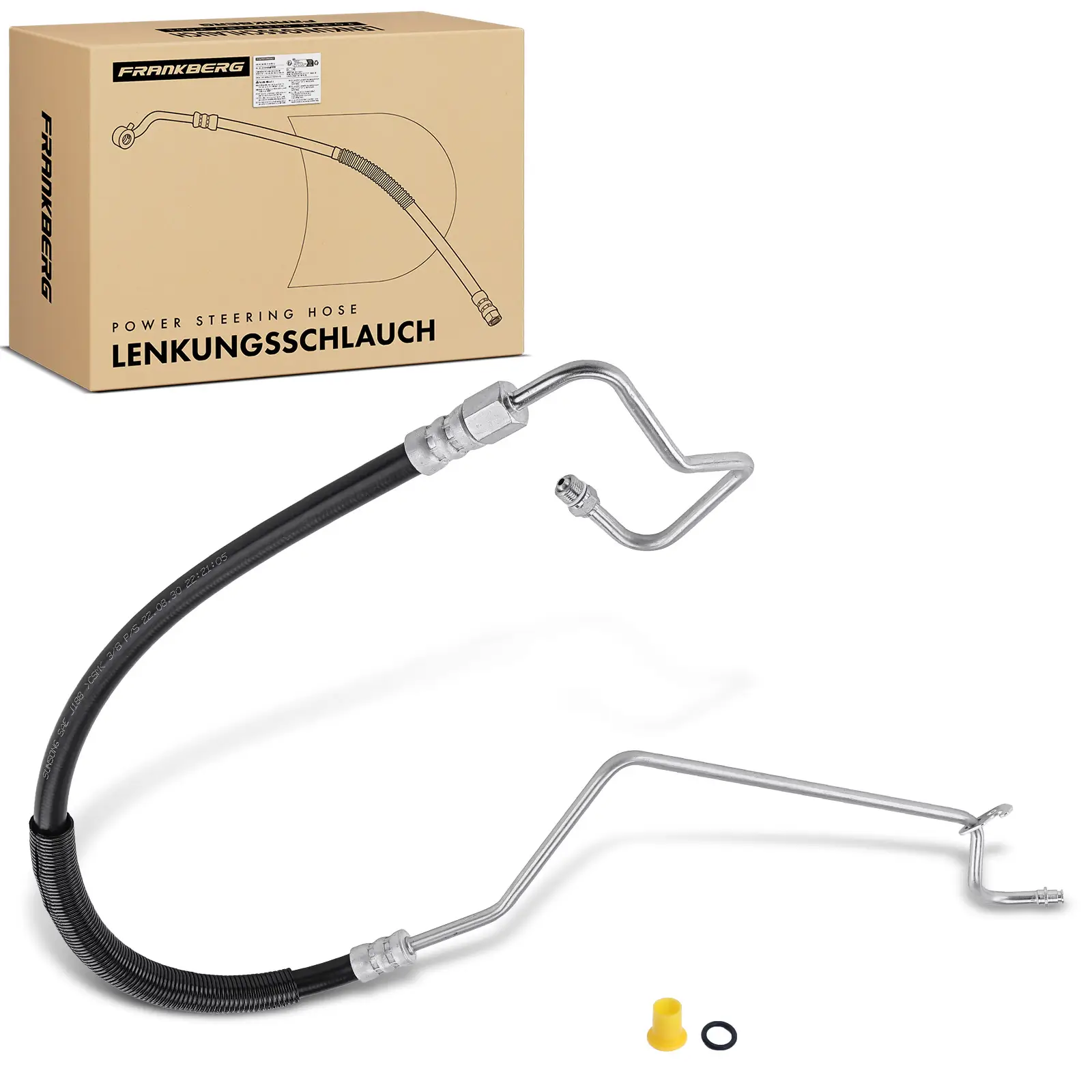 Hydraulikschlauch, Lenkung von Hydraulikpumpe nach Lenkgetriebe Frankberg 5481FB0018248