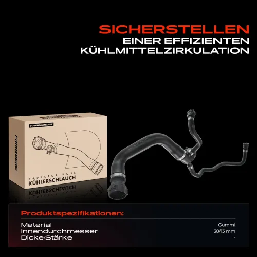Kühlerschlauch Frankberg 5481FB0019227 Bild Kühlerschlauch Frankberg 5481FB0019227