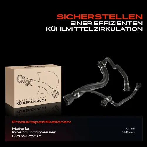 Kühlerschlauch Frankberg 5481FB0019232 Bild Kühlerschlauch Frankberg 5481FB0019232