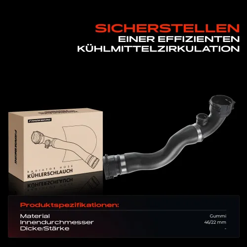 Kühlerschlauch Frankberg 5481FB0019234 Bild Kühlerschlauch Frankberg 5481FB0019234