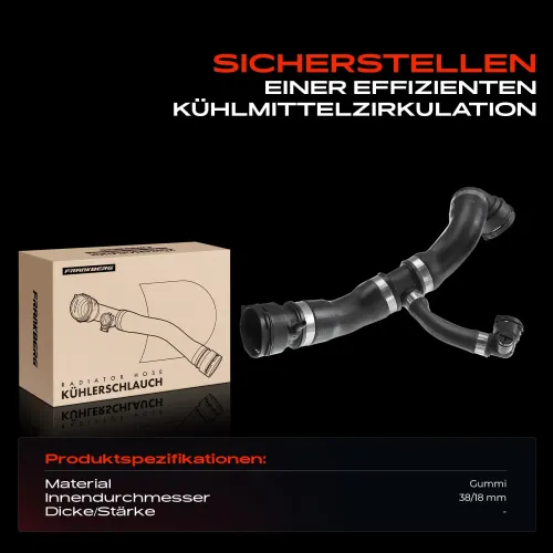 Kühlerschlauch Frankberg 5481FB0019242 Bild Kühlerschlauch Frankberg 5481FB0019242