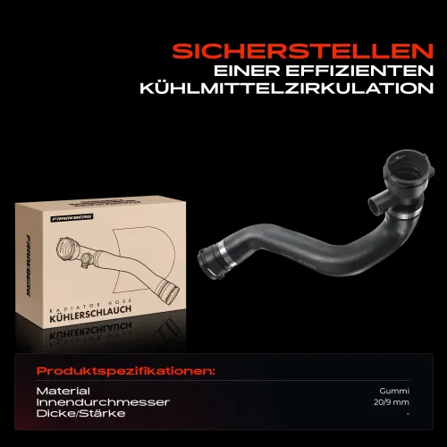 Kühlerschlauch Frankberg 5481FB0019246 Bild Kühlerschlauch Frankberg 5481FB0019246