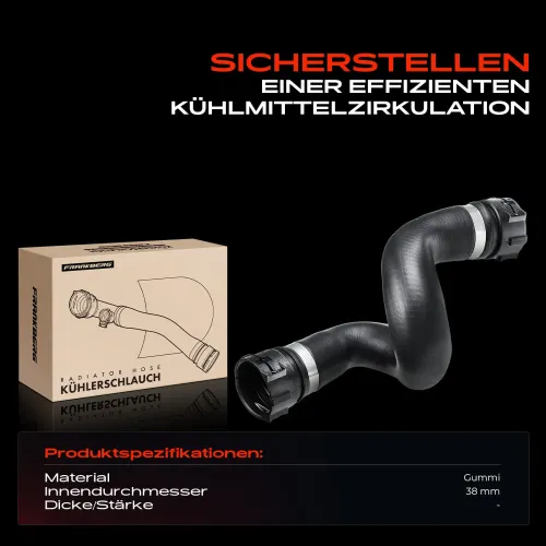 Kühlerschlauch Frankberg 5481FB0019266 Bild Kühlerschlauch Frankberg 5481FB0019266
