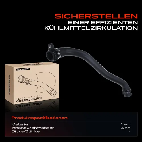 Kühlerschlauch Frankberg 5481FB0019271 Bild Kühlerschlauch Frankberg 5481FB0019271