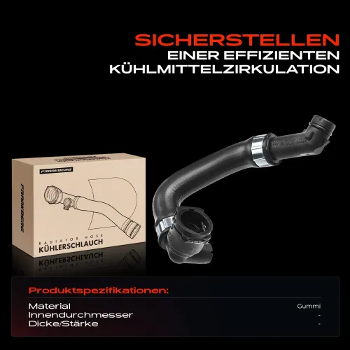 Kühlerschlauch Frankberg 5481FB0019298 Bild Kühlerschlauch Frankberg 5481FB0019298