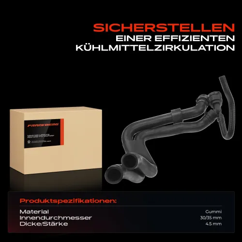 Kühlerschlauch Frankberg 5481FB0019321 Bild Kühlerschlauch Frankberg 5481FB0019321
