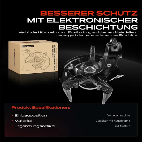 Achsschenkel, Radaufhängung Frankberg 5481FB0019787 Bild Achsschenkel, Radaufhängung Frankberg 5481FB0019787