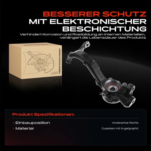 Achsschenkel, Radaufhängung Frankberg 5481FB0019804 Bild Achsschenkel, Radaufhängung Frankberg 5481FB0019804