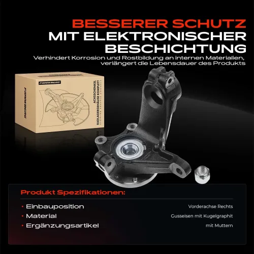 Achsschenkel, Radaufhängung Frankberg 5481FB0019810 Bild Achsschenkel, Radaufhängung Frankberg 5481FB0019810