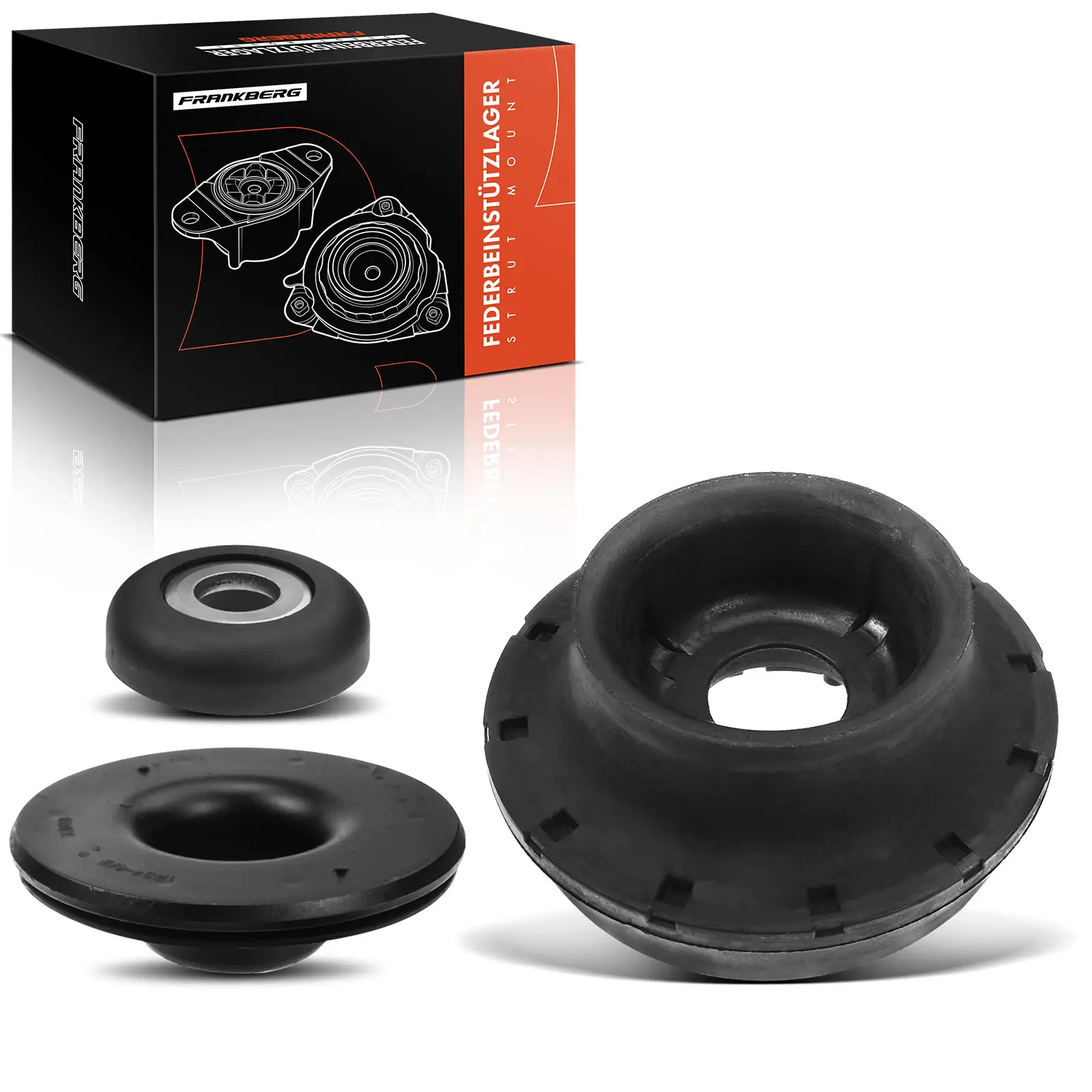 Federbeinstützlager Vorderachse beidseitig Frankberg 5481FB0019837