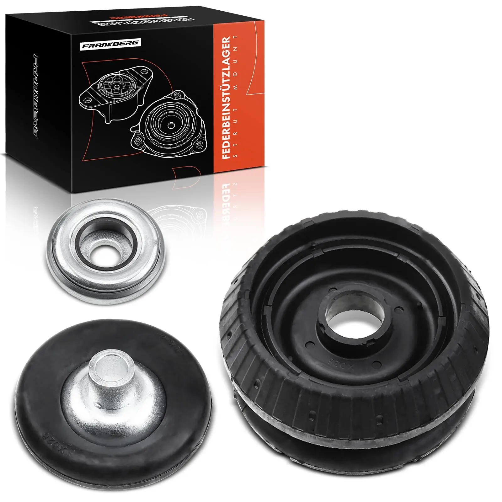 Federbeinstützlager Vorderachse beidseitig Frankberg 5481FB0019859