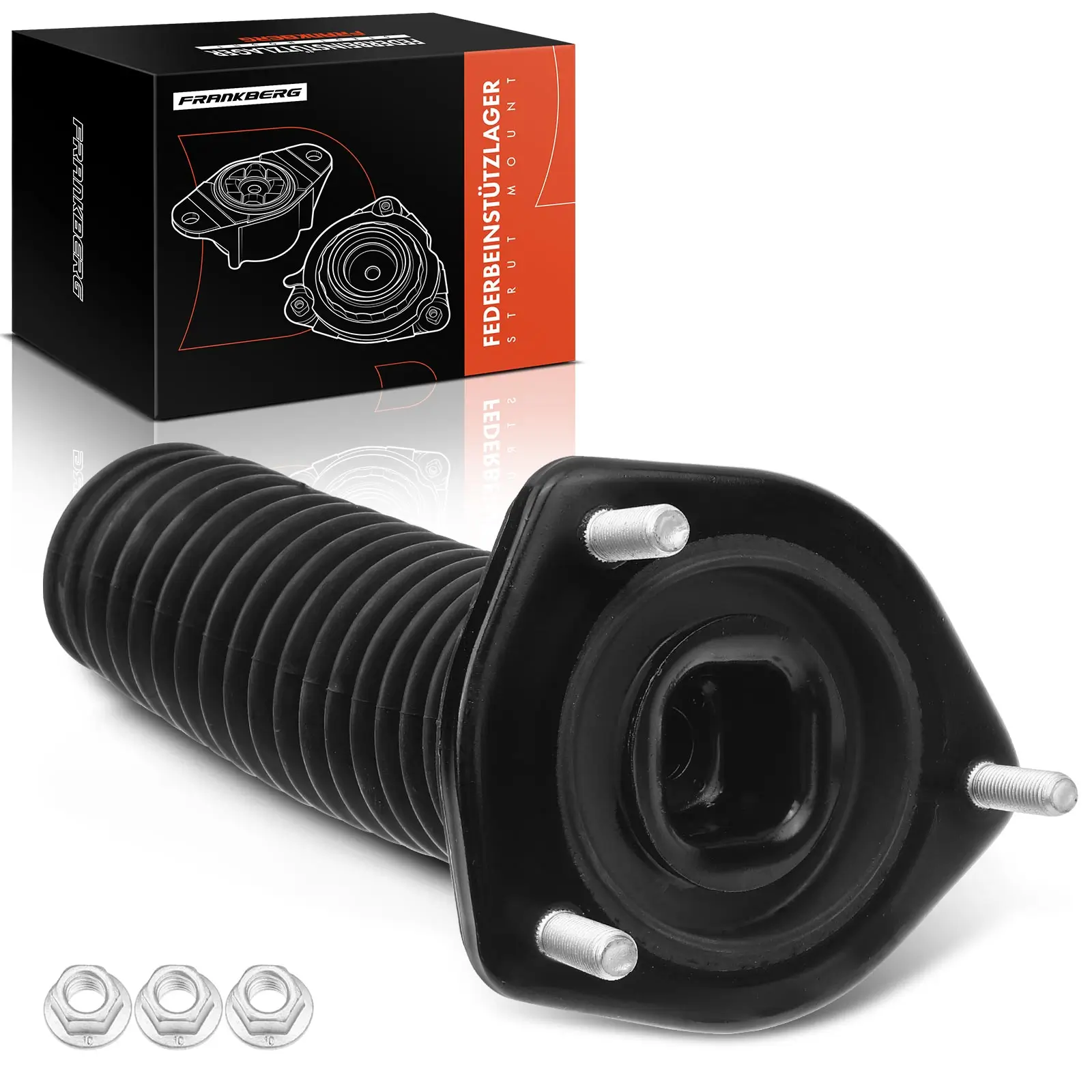 Federbeinstützlager Hinterachse links Frankberg 5481FB0019876