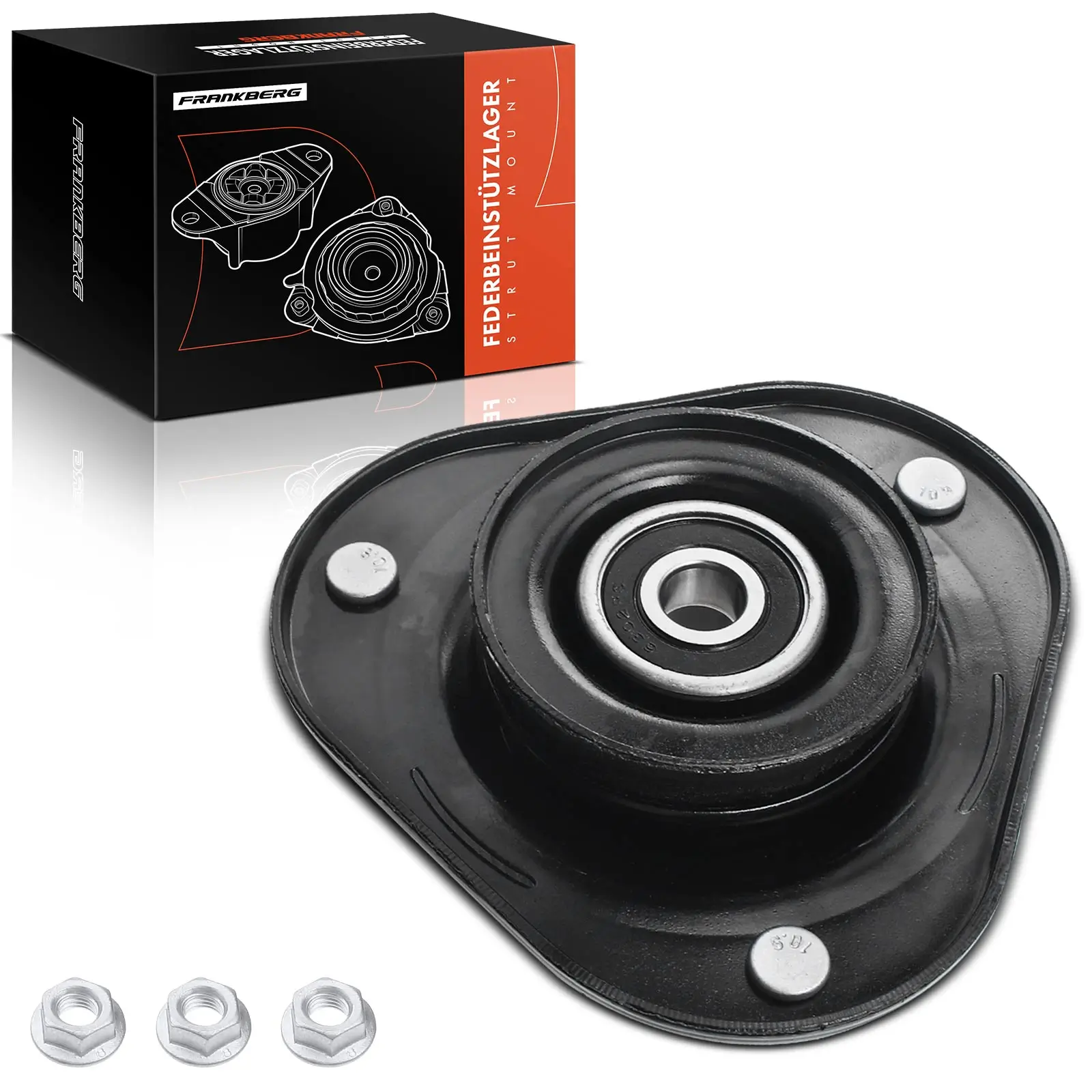 Federbeinstützlager Vorderachse beidseitig Frankberg 5481FB0019884