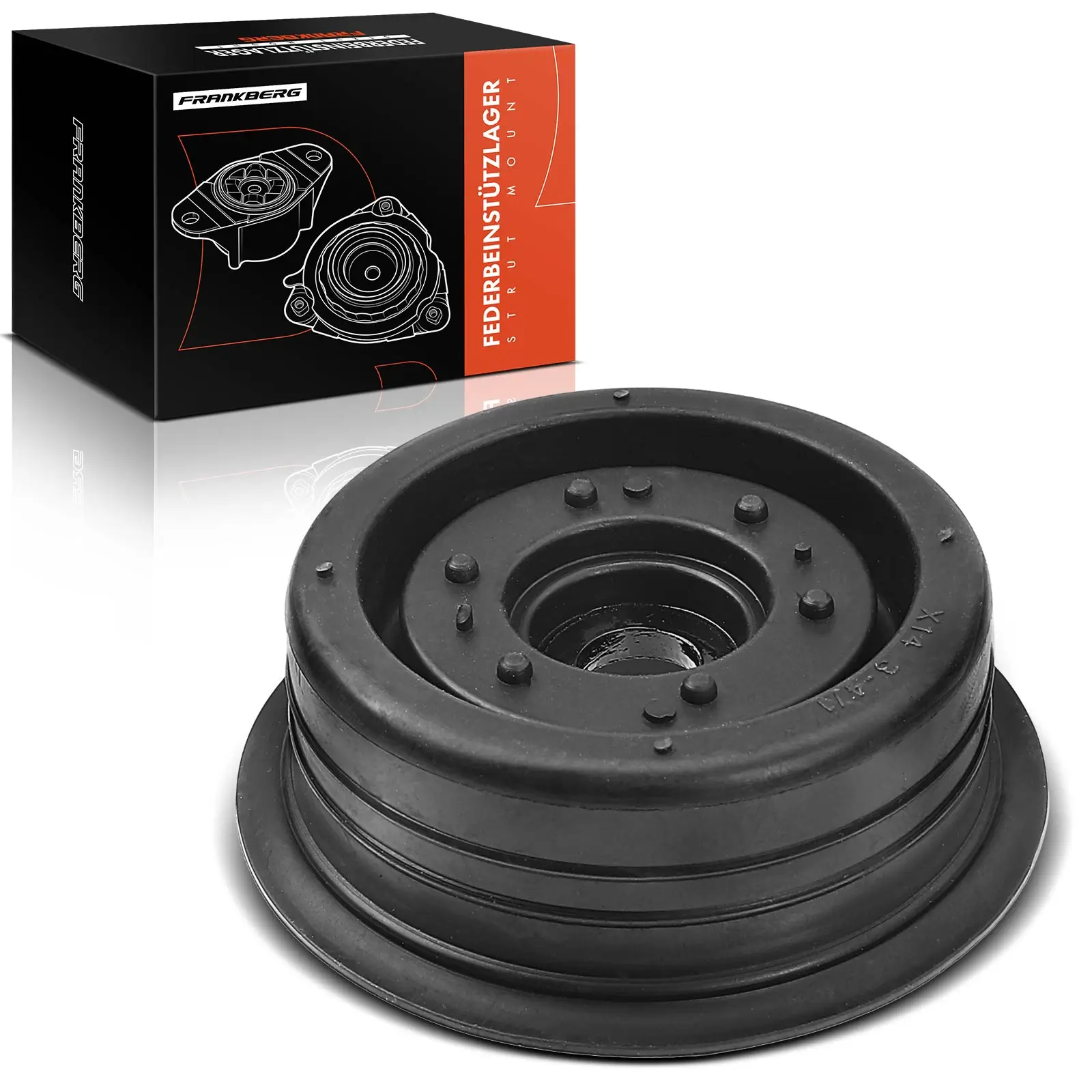 Federbeinstützlager Hinterachse beidseitig Frankberg 5481FB0019900