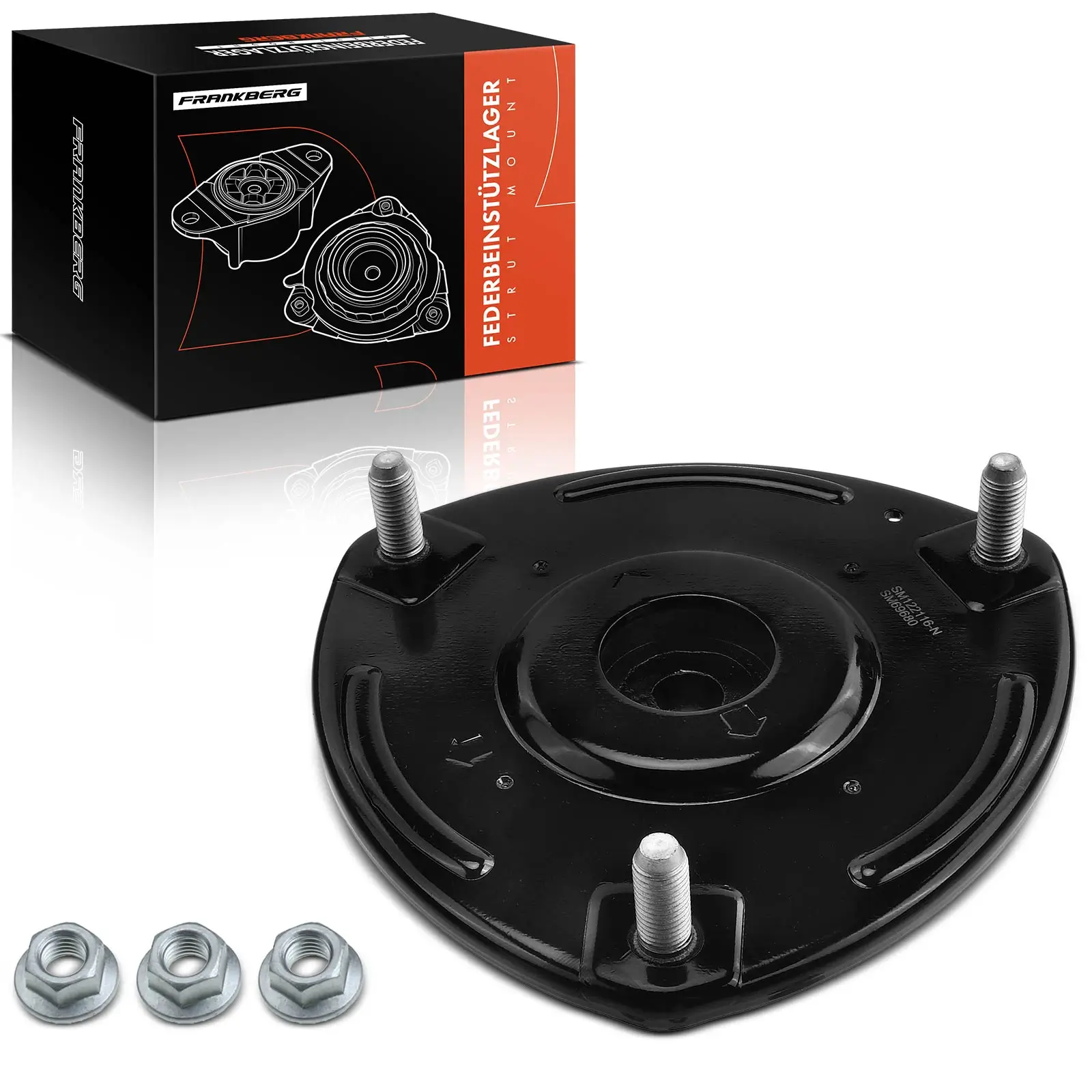 Federbeinstützlager Vorderachse beidseitig Frankberg 5481FB0019918