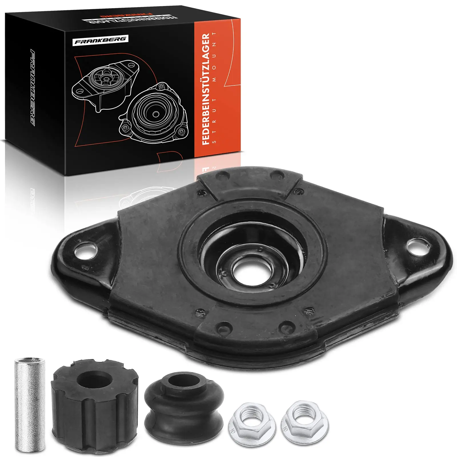 Federbeinstützlager Hinterachse beidseitig Frankberg 5481FB0019948