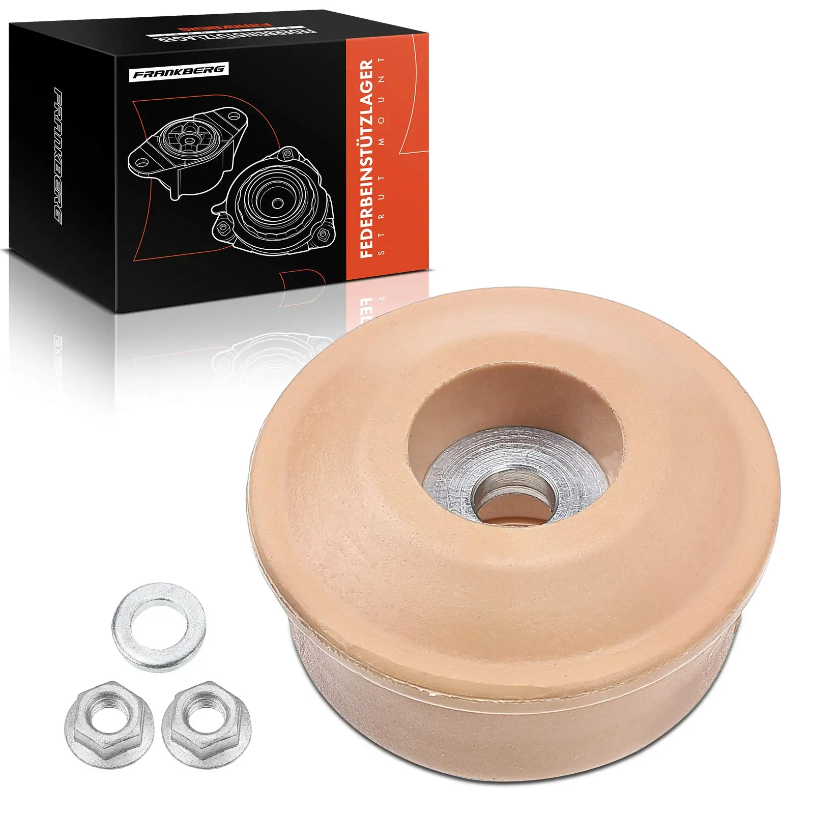 Federbeinstützlager Vorderachse beidseitig Frankberg 5481FB0020016