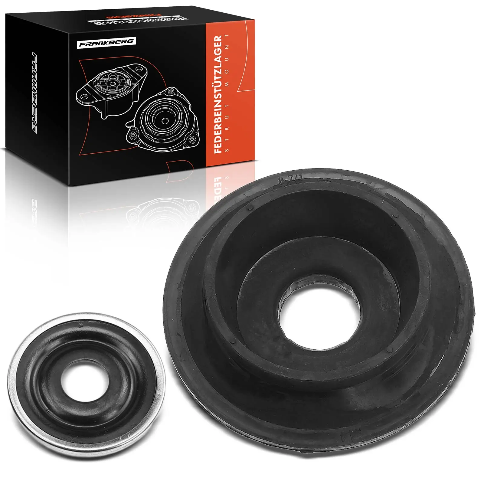 Federbeinstützlager Vorderachse beidseitig Frankberg 5481FB0020027