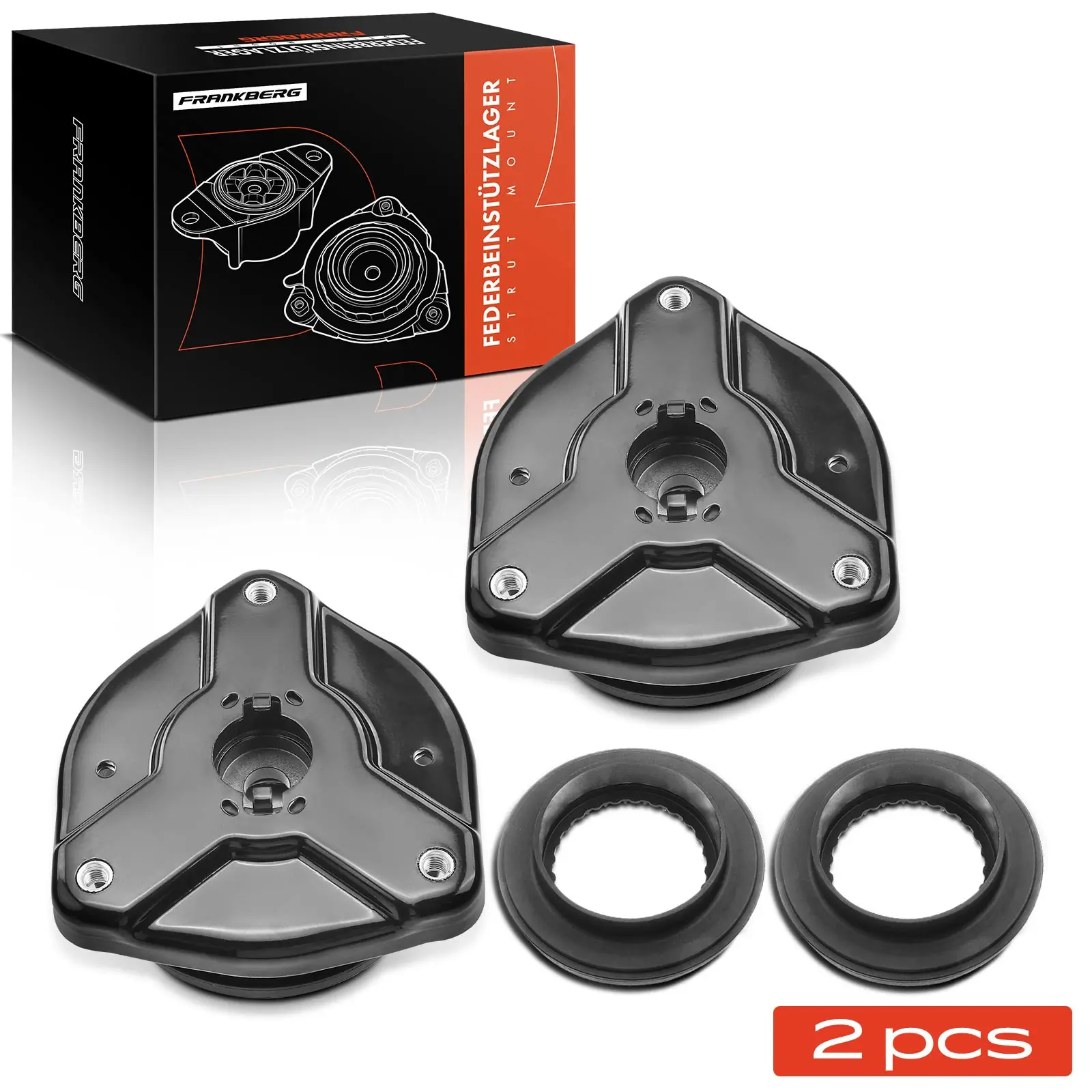 Federbeinstützlager Vorderachse beidseitig Frankberg 5481FB0020054