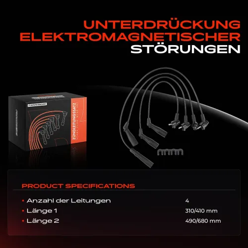 Zündleitungssatz Frankberg 5481FB0020095 Bild Zündleitungssatz Frankberg 5481FB0020095