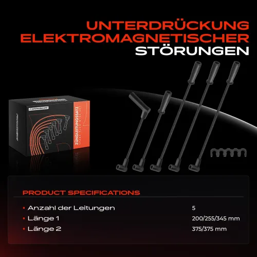 Zündleitungssatz Frankberg 5481FB0020097 Bild Zündleitungssatz Frankberg 5481FB0020097