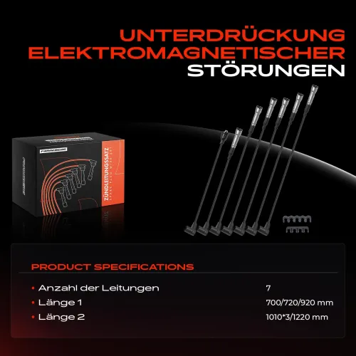 Zündleitungssatz Frankberg 5481FB0020101 Bild Zündleitungssatz Frankberg 5481FB0020101