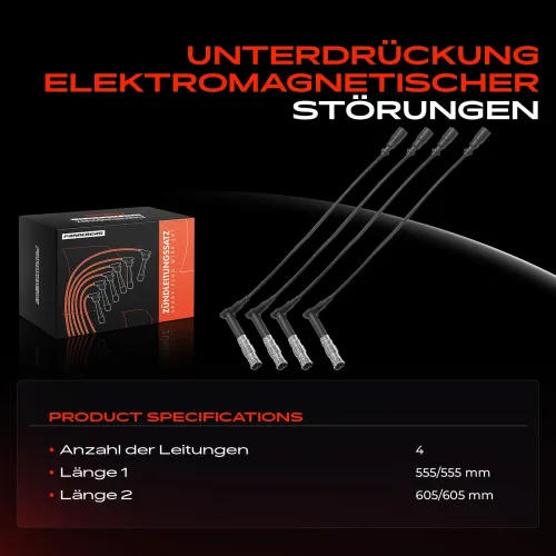 Zündleitungssatz Frankberg 5481FB0020104 Bild Zündleitungssatz Frankberg 5481FB0020104