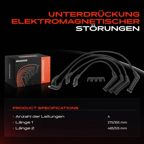 Zündleitungssatz Frankberg 5481FB0020118 Bild Zündleitungssatz Frankberg 5481FB0020118