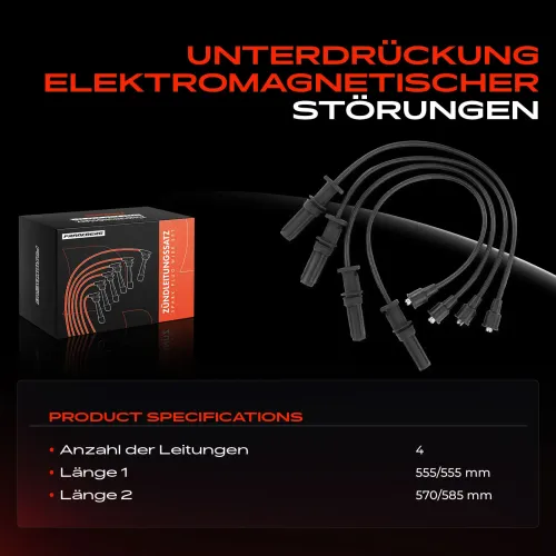 Zündleitungssatz Frankberg 5481FB0020130 Bild Zündleitungssatz Frankberg 5481FB0020130