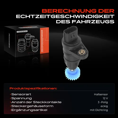 Sensor, Geschwindigkeit 12 V Frankberg 5481FB0020158 Bild Sensor, Geschwindigkeit 12 V Frankberg 5481FB0020158