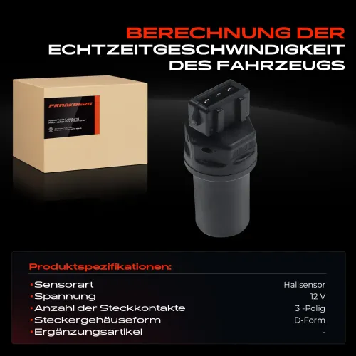 Sensor, Geschwindigkeit 12 V Frankberg 5481FB0020161 Bild Sensor, Geschwindigkeit 12 V Frankberg 5481FB0020161