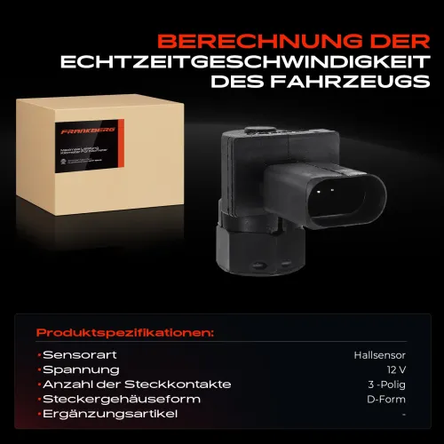 Sensor, Geschwindigkeit 12 V Frankberg 5481FB0020162 Bild Sensor, Geschwindigkeit 12 V Frankberg 5481FB0020162