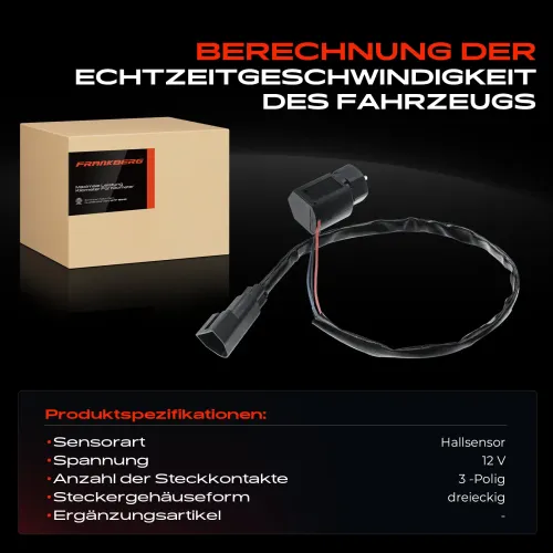 Sensor, Geschwindigkeit 12 V Frankberg 5481FB0020175 Bild Sensor, Geschwindigkeit 12 V Frankberg 5481FB0020175