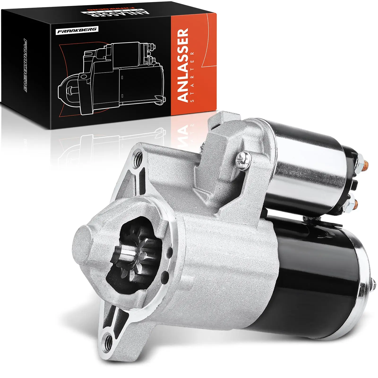 Starter 12 V 1,4 kW 1,4 kW Frankberg 5481FB0020199