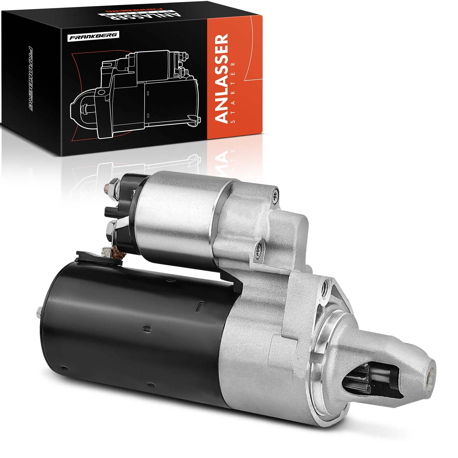 Starter 12 V 1,4 kW 1,7 kW Frankberg 5481FB0020240