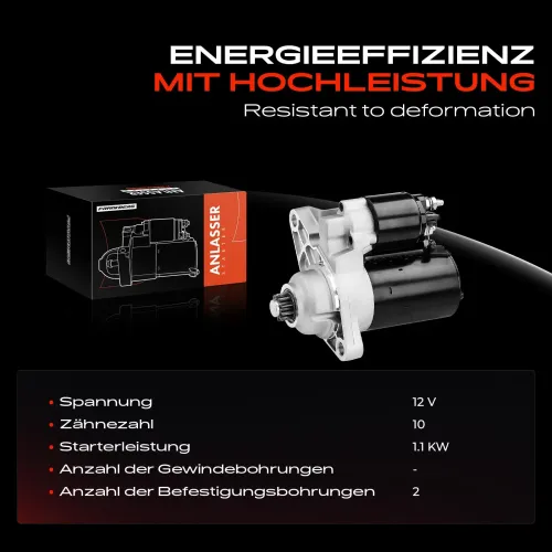 Starter 12 V 1,1 kW Frankberg 5481FB0020271 Bild Starter 12 V 1,1 kW Frankberg 5481FB0020271