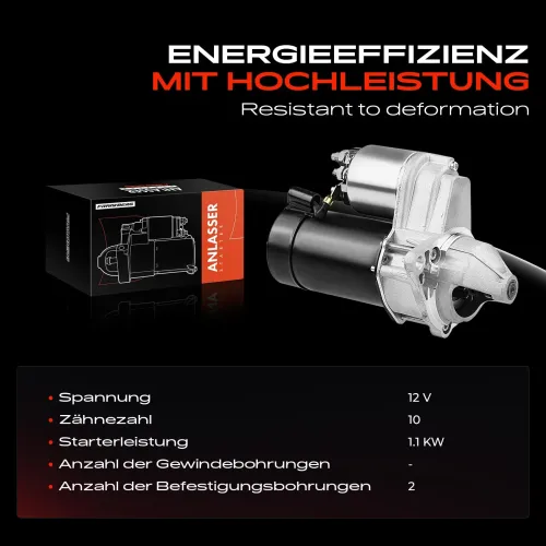 Starter 12 V 1,1 kW Frankberg 5481FB0020301 Bild Starter 12 V 1,1 kW Frankberg 5481FB0020301