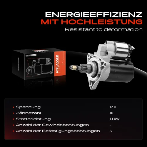 Starter 12 V 1,1 kW Frankberg 5481FB0020324 Bild Starter 12 V 1,1 kW Frankberg 5481FB0020324