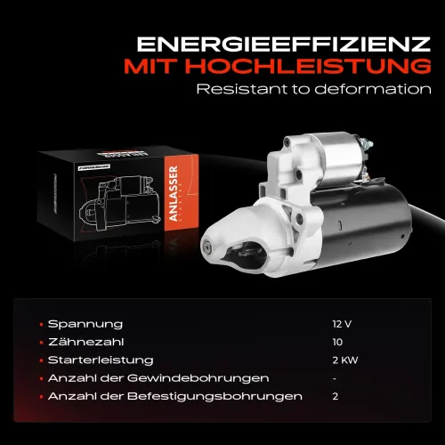 Starter 12 V 2 kW Frankberg 5481FB0020335 Bild Starter 12 V 2 kW Frankberg 5481FB0020335