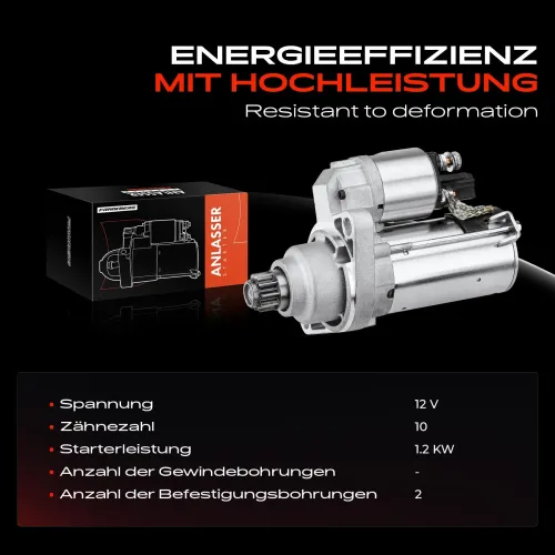 Starter 12 V 1,2 kW Frankberg 5481FB0020342 Bild Starter 12 V 1,2 kW Frankberg 5481FB0020342