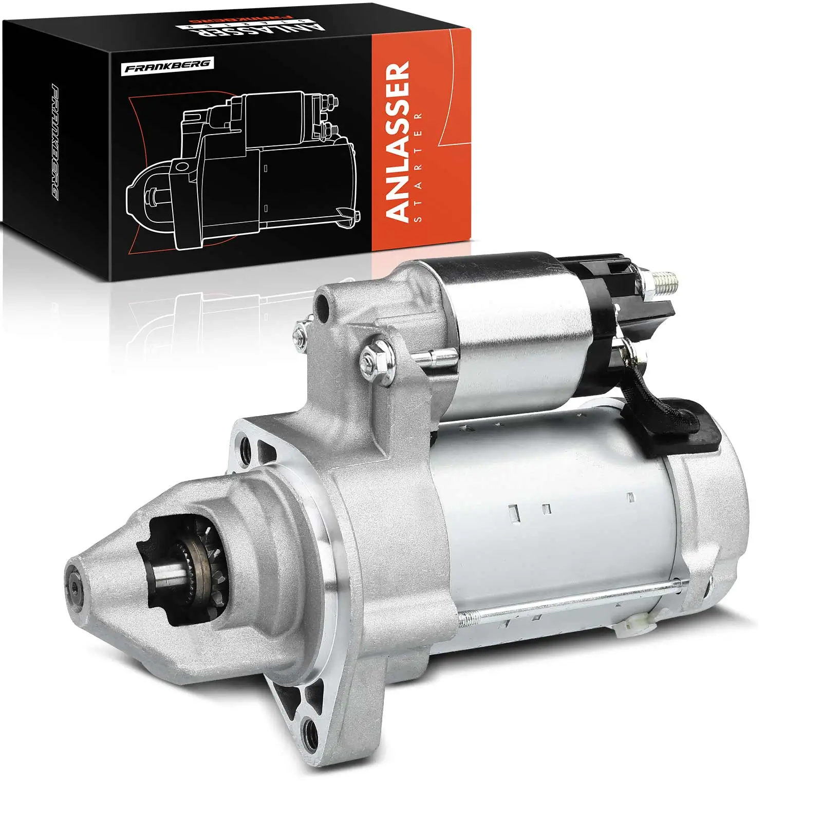 Starter 12 V 1,7 kW 1,7 kW Frankberg 5481FB0020397