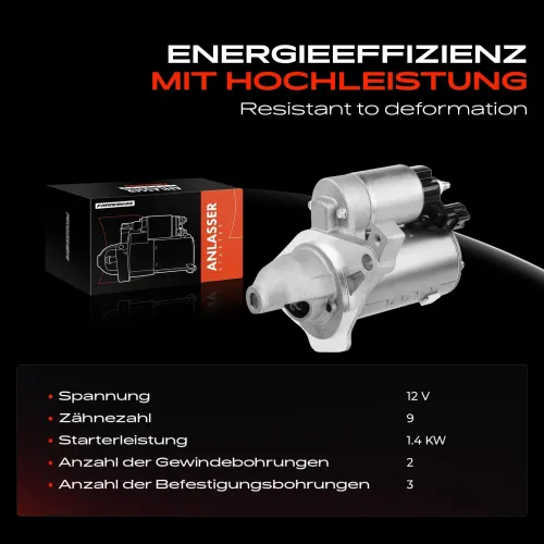 Starter 12 V 1,4 kW Frankberg 5481FB0020421 Bild Starter 12 V 1,4 kW Frankberg 5481FB0020421