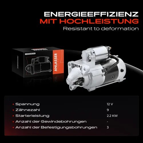 Starter 12 V 2,2 kW Frankberg 5481FB0020444 Bild Starter 12 V 2,2 kW Frankberg 5481FB0020444